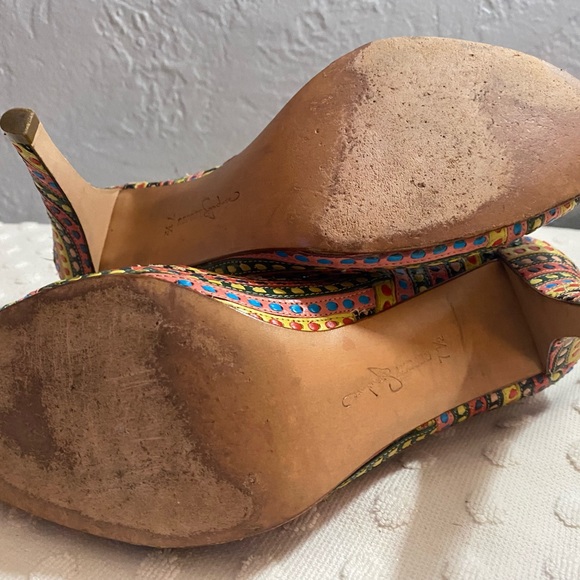 REPORT Signature Leather Woven Heels Brazil Dress Casual - Picture 12 of 16